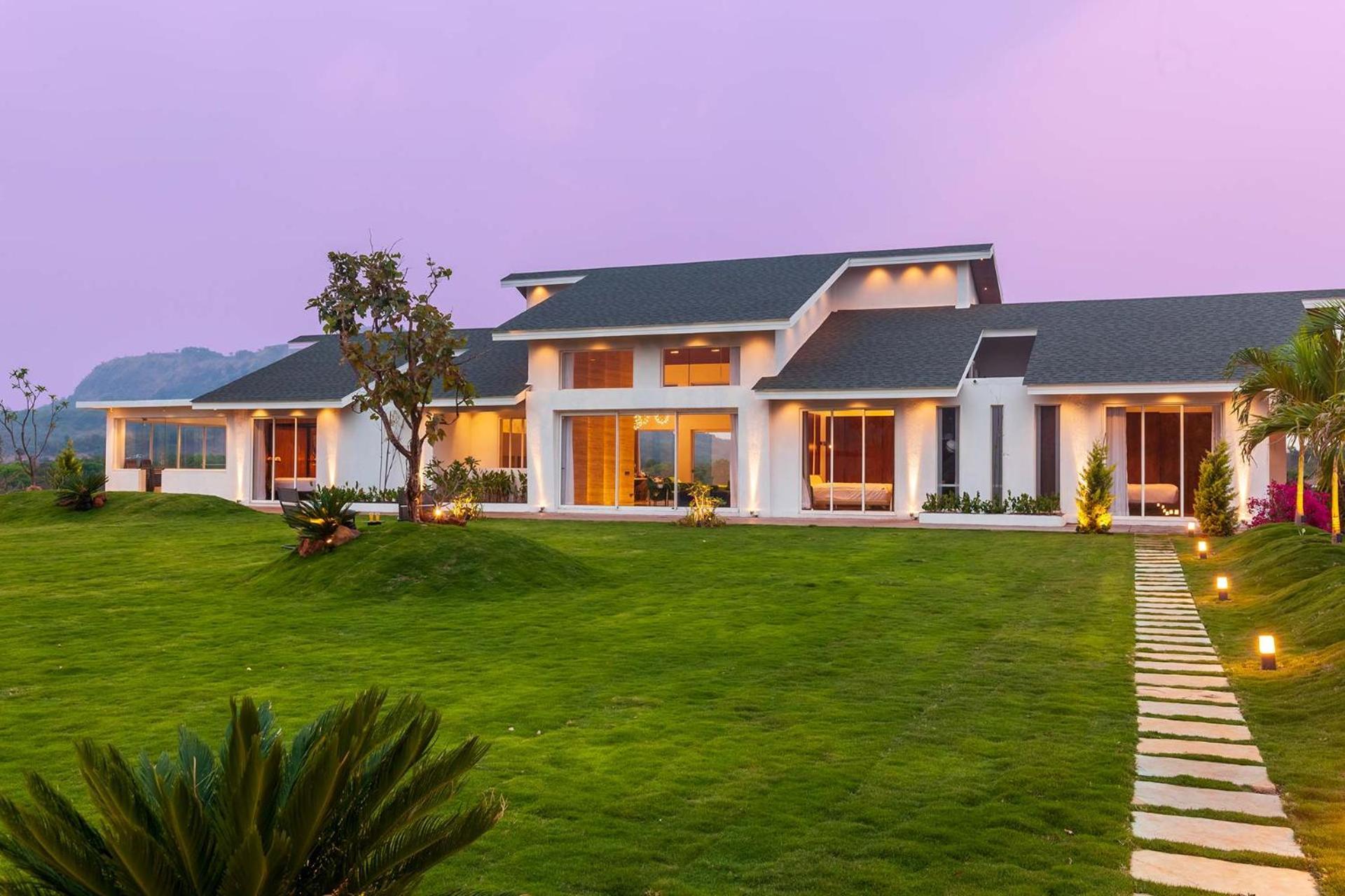 Stayvista'S Villa 107 At Canary Farms - Pure Veg With Huge Lawn, Pool And Home Theatre Lonavala Eksteriør bilde
