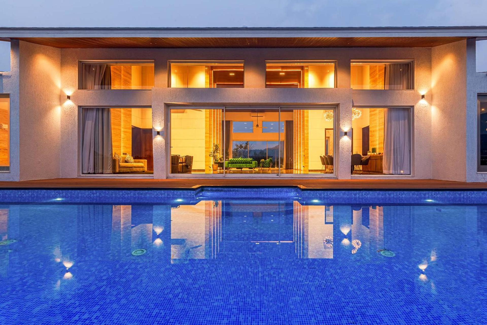 Stayvista'S Villa 107 At Canary Farms - Pure Veg With Huge Lawn, Pool And Home Theatre Lonavala Eksteriør bilde